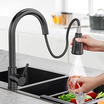 sink tap mixer black