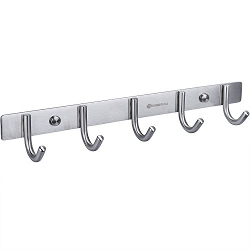 HOOKED TOWELHOLDER HEAVY DUTY STAINLESS  STEEL