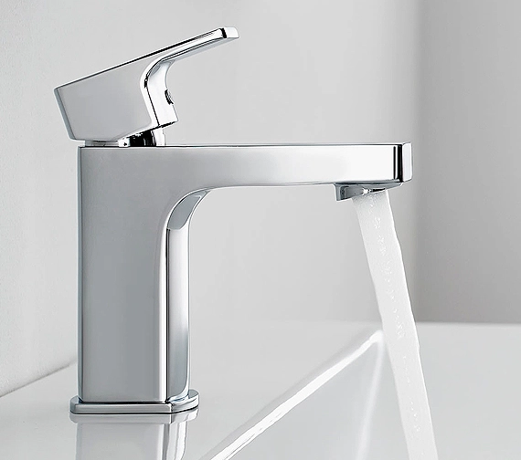 SQUARE BASIN PILLAR  TAP HEAVY DUTY