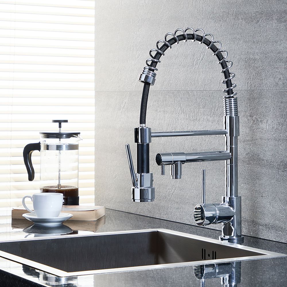 KITCHEN MIXER TAP CHROME 6020C