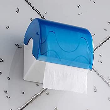 big toilet paper holder blue