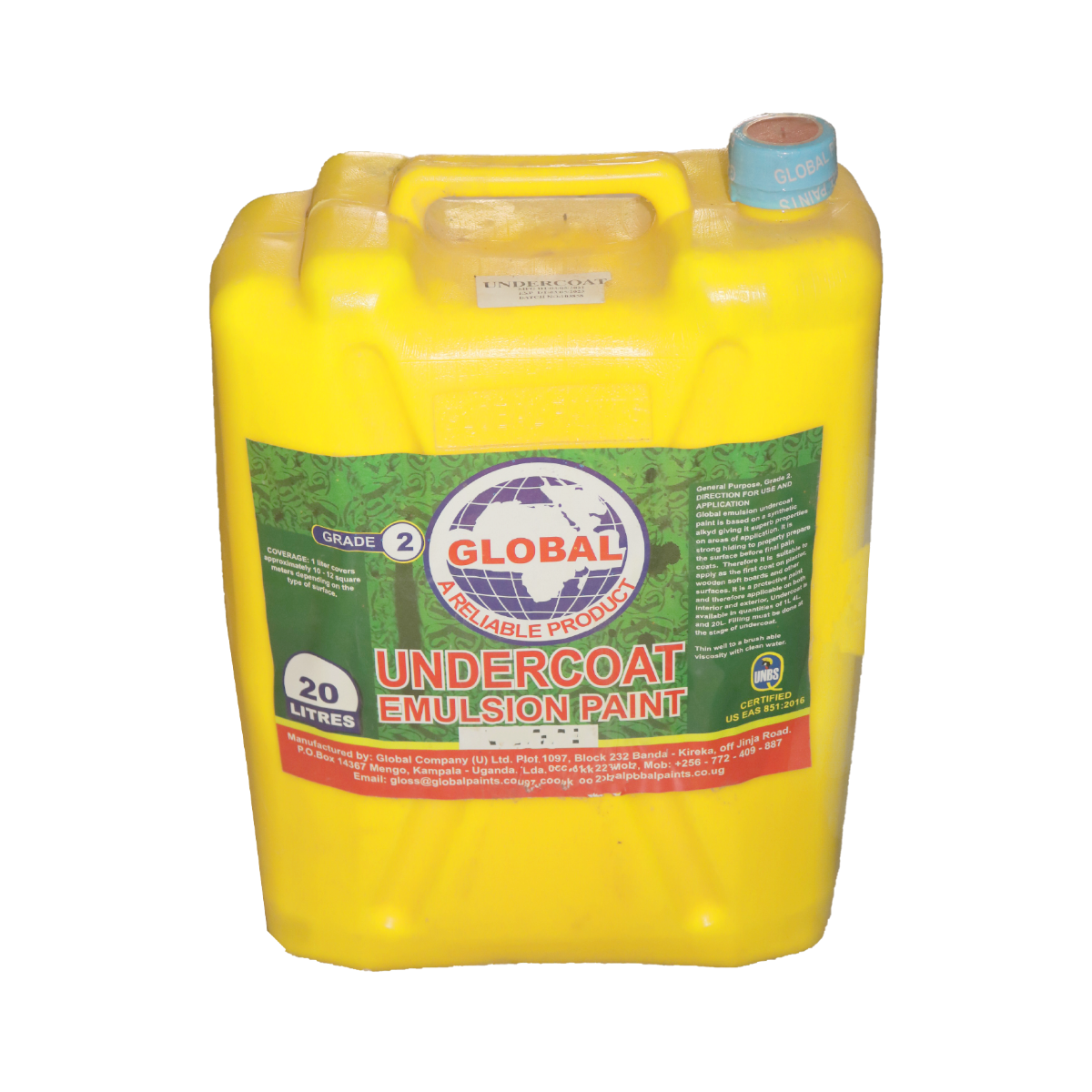 UNDERCOAT EMULSION  GLOBAL 20ltr